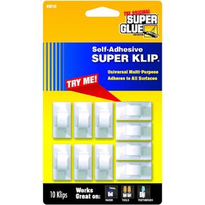 Super Glue Super Glue KW10-12 Super Klips, 120-Pack(Pack of 120)