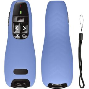 kwmobile Soft Silicone Cover Protective Holder Case Compatible with Logitech R 400 Case - Black