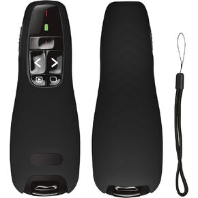 kwmobile Soft Silicone Cover Protective Holder Case Compatible with Logitech R 400 Case - Black