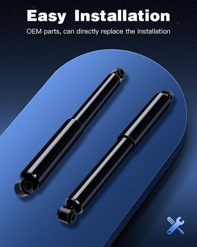 Shocks Struts,ECCPP 2x Rear Shocks Absorbers for Nissan Frontier/Pickup/720/D21,for Toyota T100/Pickup,for Mitsubishi Mighty Max,for Dodge Ram 50/D50,for Mazda B2200/B2600/B2000 344044 Auto Shocks in Saudi Arabia