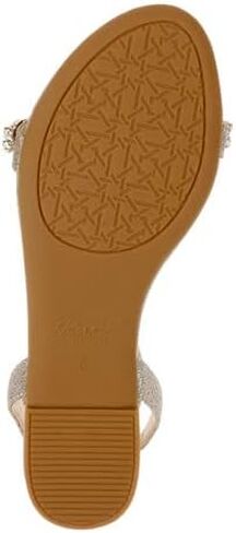 Jewel Badgley Mischka Daria Pearl and Crystal Flat Sandals in Saudi Arabia