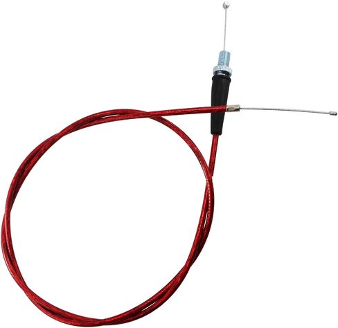 PRO BAT 50'' Throttle Cable with Straight Tip for Mini Baja MBX10 MBX11 MB165 MB200 5.5HP 6.5HP196cc Mini Bike Parts Black in Saudi Arabia