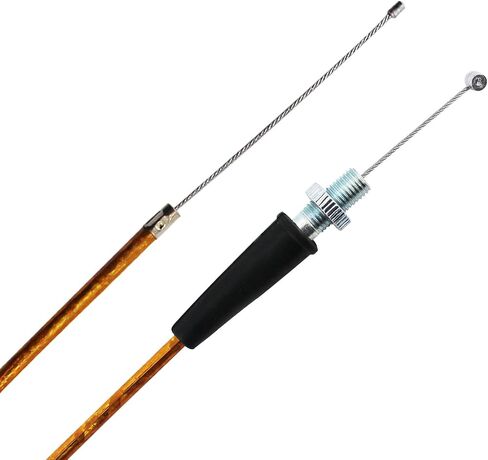 PRO BAT 50'' Throttle Cable with Straight Tip for Mini Baja MBX10 MBX11 MB165 MB200 5.5HP 6.5HP196cc Mini Bike Parts Black in Saudi Arabia