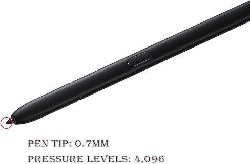 قطعتان من قلم Galaxy S22 Ultra باللون الأسود لهاتف Samsung Galaxy S22 Ultra 5G قطع غيار قلم شاشة اللمس لجهاز Samsung Galaxy S22 Ultra S Pen بدون وظيفة بلوتوث in Kuwait