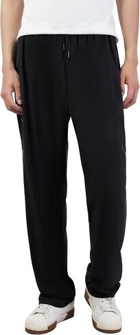 Mens Casual Pants Sweatpants for Men Quick Dry Mens Joggers Athletic Pants with Pockets in Saudi Arabia
