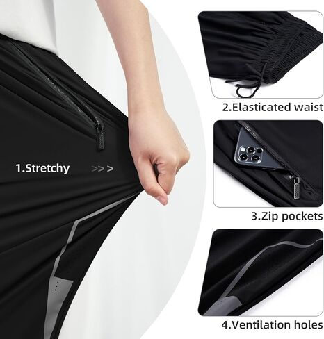Mens Casual Pants Sweatpants for Men Quick Dry Mens Joggers Athletic Pants with Pockets in Saudi Arabia