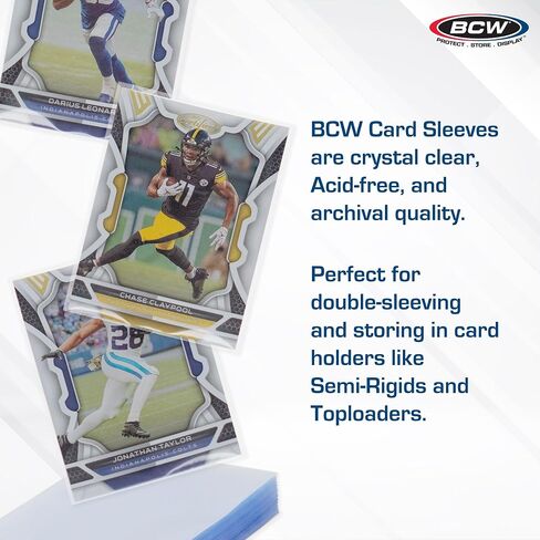 BCW Card Sleeves and Semi-Rigid Holders Combo Pack - 200 Each in Saudi Arabia