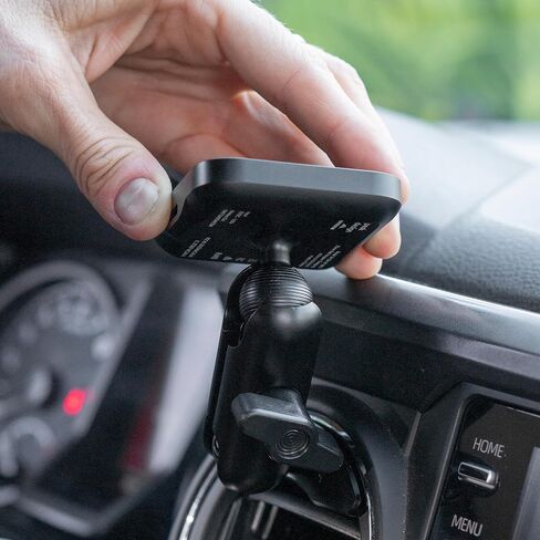 Peak Design Mobile 20mm Ball Adapter Wireless Charging Qi2 (Non-Locking M-CM-AF-BK-2) in Saudi Arabia