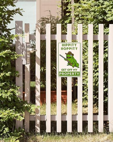 ALKB Beware of Dog Sign, Warning Metal Sign for Fence Outdoor Use, Private Property No Trespassing, Aluminum-UV Protected 8x12 Inches in Saudi Arabia