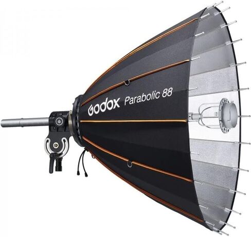 Godox Parabolic Light Focus System P88 Kit Parabolic Softbox إعداد سريع لـ Godox Bowens Mount LED Video Light / إضاءة الإخراج المستمر in Saudi Arabia