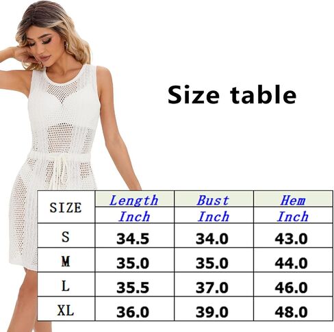 Womens Crochet Swimsuit Cover Ups Summer Cute Bathing Suit Swimwear Knit Sexy Beach Mesh Lace Dress 2024 for Girls in Saudi Arabia