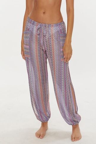 BECCA womens Horizon Harem Pants, Casual, Side Cargo Pockets, Beach Cover Ups for Women in Saudi Arabia