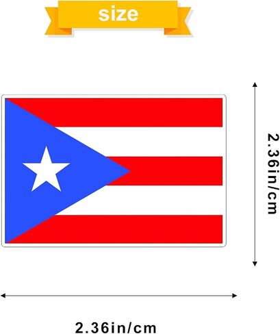 6 Pcs Flag of Puerto Rico Car Air Fresheners, Funny Hanging Car Air Fresheners Long Lasting Cute Car Mirror Scented Hanging Car Decoration Ornaments Gift Interior Accessories for Men Women in Saudi Arabia
