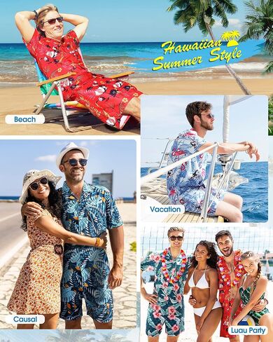 Men's Hawaiian Matching Set Summer Beach Outfits 2 Piece Flower Tropical Short Sleeve Cuban Shirts and Shorts Suits in Saudi Arabia