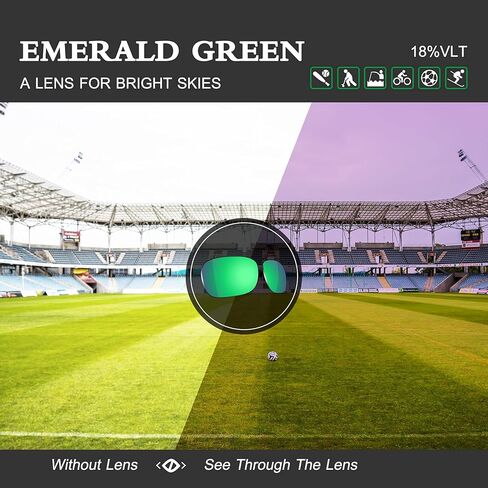 عدسات بديلة لنظارات Oakley Half Jacket XLJ الشمسية - المزيد من الخيارات in Kuwait