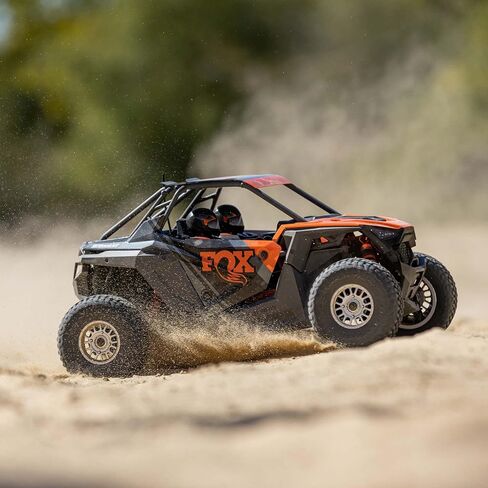 Losi RC Truck 1/10 RZR Rey 4 Wheel Drive Brushless Ready-to-Run Battery and Charger Not Included Fox LOS03029T2 Trucks Electric RTR Other in Saudi Arabia