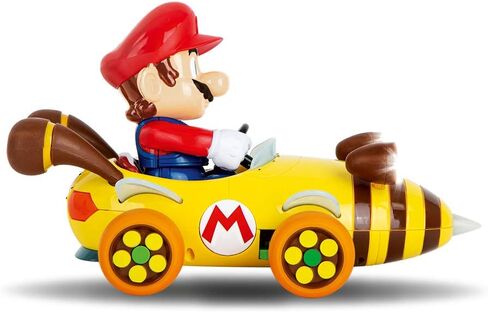 Carrera 181064 RC Official Licensed Mario Kart Bumble V Mario 1:18 Scale 2.4 GHz Remote Radio Control Car with Rechargeable LiFePO4 Battery - Kids Toys Boys/Girls in Saudi Arabia