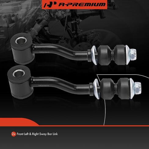 A-Premium 2 x Front Sway Bar Links Stabilizer Bar Links Compatible with Jeep Cherokee 1984-1991, Wagoneer 1984-1990, Comanche 1986-1991 in Saudi Arabia