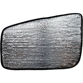 Set of 2 Custom Fit Automotive Reflective Rear Seat Side Window Sunshade for 2016 2017 2018 2019 Toyota Tacoma Double Cab