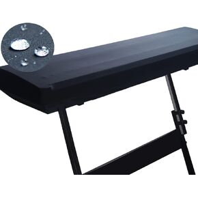 Piano Dust Cover 61-88 Keys Weighted Keyboard Small Keyboard Piano Covers Waterproof Locking Clasp Keep It From Dust and Dirt (61-76 KEYS)