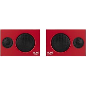 Nord Piano Monitor V2 Active Stereo Speakers (Price is per pair), Red