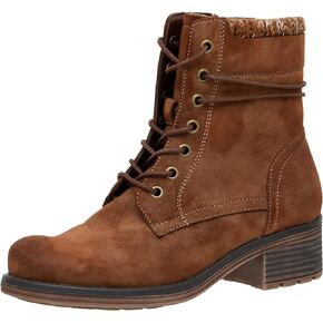 CUSHIONAIRE Women's Rena Lace up boot +Memory Foam
