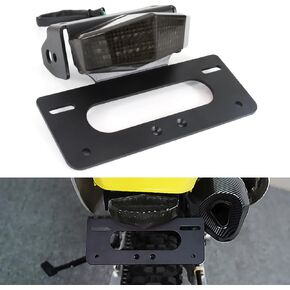 Xitomer Fender Eliminator Fit for DRZ400 2024 2023 DRZ400S DRZ400SM 2005-2019 2020 2021 2022 / DRZ400E 2008-2024 Tail Tidy License Plate Holder with LED Tail light
