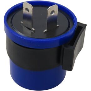 6V-12V 2-Prong Turn Signal Flasher Winker Relay Fits for Honda C70 CT90 ST90 CT110 CB125S XL125S MT125