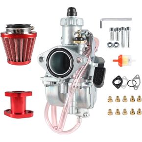 مكربن ​​VM22 مع مجموعة نفاثة فلتر هواء أنبوب السحب الرئيسي متوافق مع دراجة بريداتور 212cc 196cc 224cc Coleman BT200x CT200EX الصغيرة in Kuwait