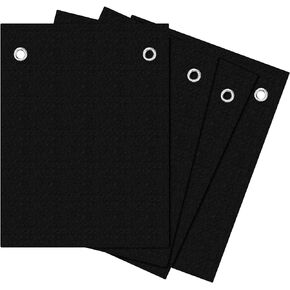Oudain 4 Pcs 12" x 9" High Temperature Carbon Felt Flame Resistant Welding Blanket Soldering Fire Blanket Brazing Fireproof Mat Protective Fabric Plumberpad for Soldering Welding Brazing Repairs