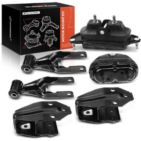 A-Premium 6PCS Engine Motor Mount Transmission Mount and Torque Strut Mount Set Compatible with Chevrolet Impala 2006-2011, Monte Carlo 2006 3.9L, Automatic Transmission, Replace# 10345904, 22112600