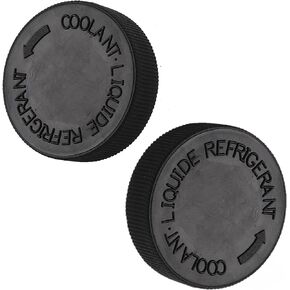 Coolant Overflow Reservoir Tank Cap Engine Radiator Water Reservoir Cap 21712-79900 for Nissan Murano Infiniti Black 2PCS