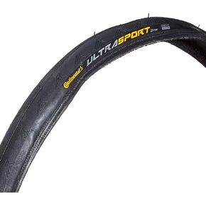 Continental Ultra Sport II Folding Bike Tire - Road Cycling Tire, PureGrip Compound (23c, 25c, 28c, 32c)