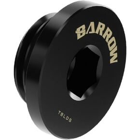 Barrow G1/4" Thin Stop Plug Fitting, Internal Hex Socket, Black