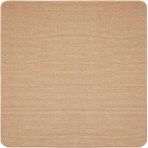 House, Home and More Skid-Resistant Carpet Indoor Area Rug Floor Mat - Pebble Beige - 2 Feet X 3 Feet
