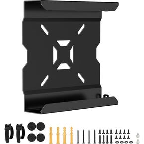 Mount for Lenovo Mini PC Wall VESA and Under Desk Mount for Lenovo ThinkCentre M600 M700 M710Q M715q M720Q M73 M800z M900 M910Q Tiny Desktops Mounting Bracket for Lenovo Micro Tower PC