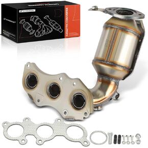 A-Premium Front Left Exhaust Manifold Catalytic Converter Kit Direct-Fit Compatible with Toyota Camry 2007-2017, Avalon 2005-2018, Venza 2009-2015 & Lexus ES350 2007-2017, 3.5L, EPA Compliant