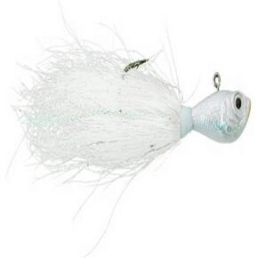 SPRO SBTJW-6 Prime Bucktail Jig, 6-Ounce, White