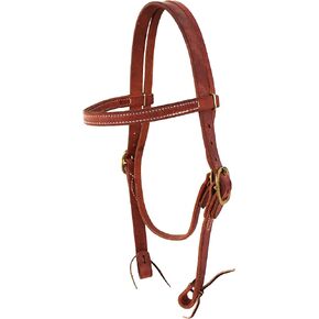 Horse Western Amish Made Working Tack 1" Leather Headstall 975H1010