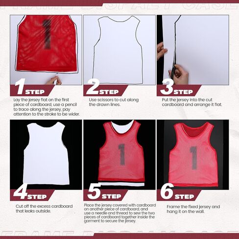 2 Pcs Jersey Display Case 30 x 20 Inch Shadow Box for Jersey Large Jersey Frame for Wall Display Shirt Frame Display Case for Basketball Baseball Soccer Hockey Football Sports Uniform in Saudi Arabia