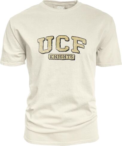Blue 84 NCAA Officially Licensed T-Shirt Ivory Dyed Ringspun Vintage in Saudi Arabia