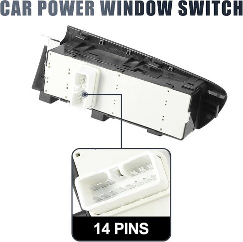 X AUTOHAUX Master Driver Side Power Window Switch 93570-1M100WK Replacement for Kia Forte 2010-2013 in Saudi Arabia