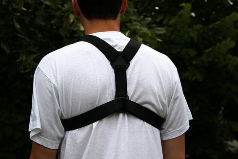 Use Mobile Phone as Action Camera - Splashproof and Secure Body Chest Mobile Phone Holder Mount Harness Strap in Saudi Arabia