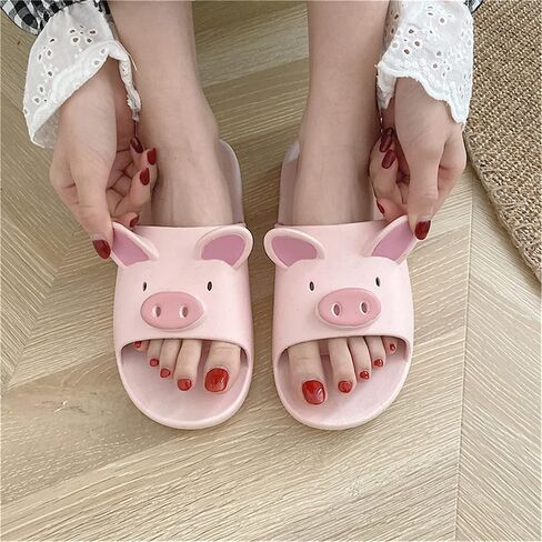 summer slippers animal slippers women's slippers sandals pig slippers bathroom slippers in Saudi Arabia