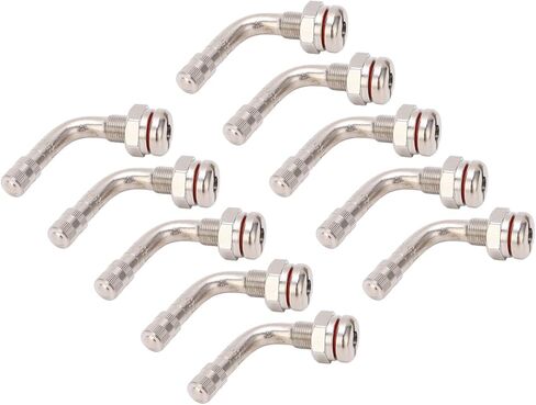 Valve Stem, Truck Tire Valve Stem OE Standard Easy Installation TR543E Aluminum 75 Degree Bent for 9.7mm Hole in Saudi Arabia