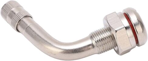 Valve Stem, Truck Tire Valve Stem OE Standard Easy Installation TR543E Aluminum 75 Degree Bent for 9.7mm Hole in Saudi Arabia
