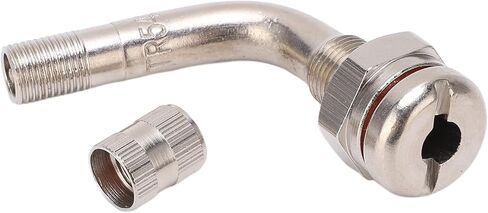 Valve Stem, Truck Tire Valve Stem OE Standard Easy Installation TR543E Aluminum 75 Degree Bent for 9.7mm Hole in Saudi Arabia