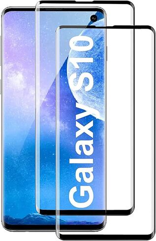 واقي شاشة Corefyco S10، زجاج مقسى 9H، شفاف عالي الدقة، مضاد للخدش، خالٍ من الفقاعات، واقي شاشة لجهاز S10 (6.1 بوصة) in Kuwait