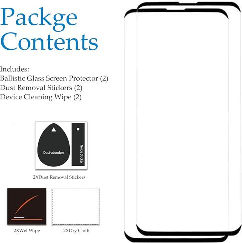 واقي شاشة Corefyco S10، زجاج مقسى 9H، شفاف عالي الدقة، مضاد للخدش، خالٍ من الفقاعات، واقي شاشة لجهاز S10 (6.1 بوصة) in Kuwait