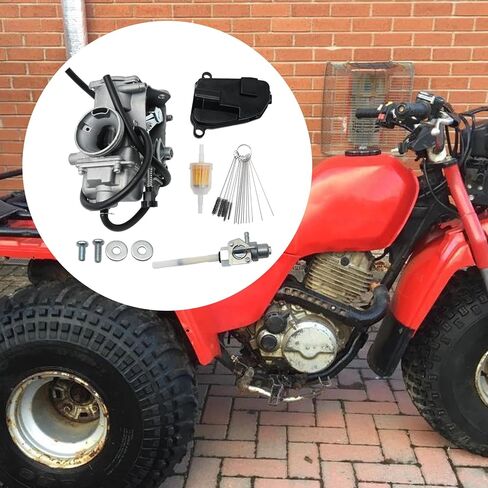 16100-HA0-682 Carburetor Replacement for Honda Big Red 250 ATC250ES 1985 1986 1987 (Carburetor + Fuel filter) in Kuwait